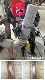 开放式管管焊机 焊管设备应用于河北省能源管道行业项目