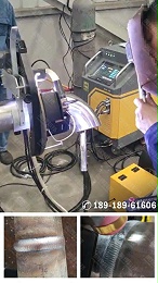 MWG系列开放式管道自动焊机应用于广东机械加工行业项目