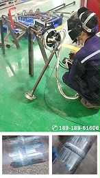 MWG系列开放式管道自动焊机应用于陕西石油化工行业项目