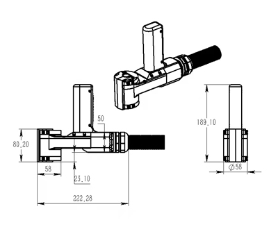 换热器管板焊机MWH-16结构图