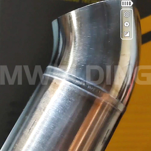 美焊MWF系列封闭式管管焊机 短弯头自动焊接演示