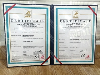 热烈祝贺美焊顺利通过CE认证、ISO复审并取得证书