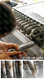 换热器U型管焊机应用于浙江绍兴制冷行业项目