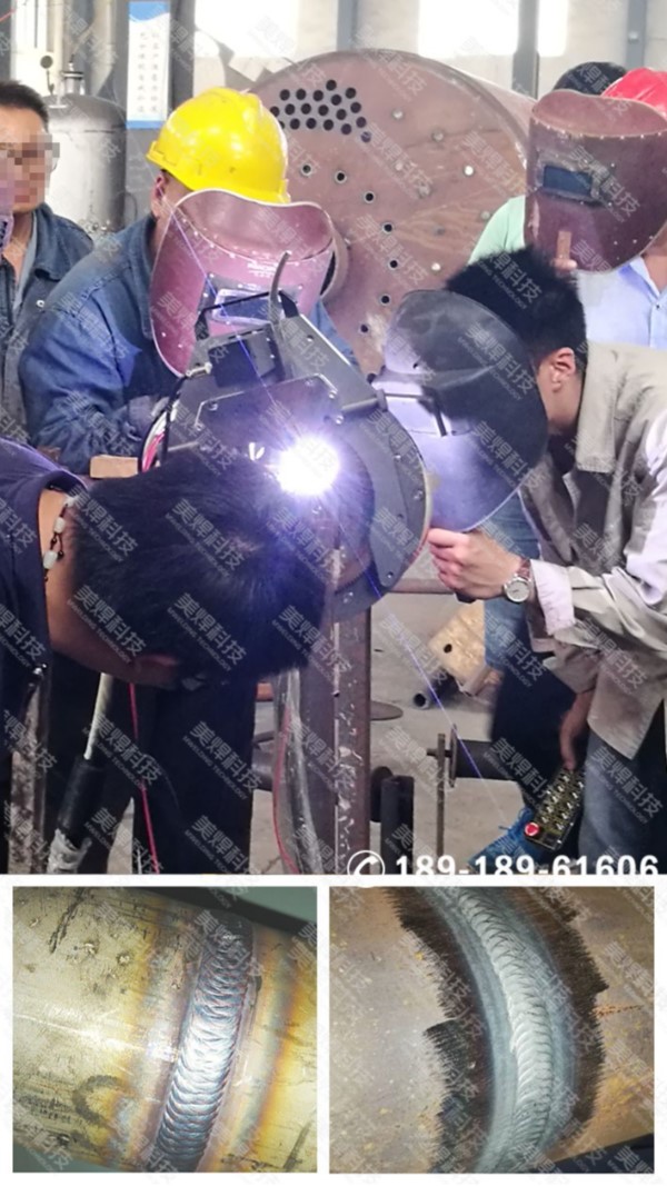 开放式管管焊机 管道自动焊机 应用于浙江锅炉行业项目022