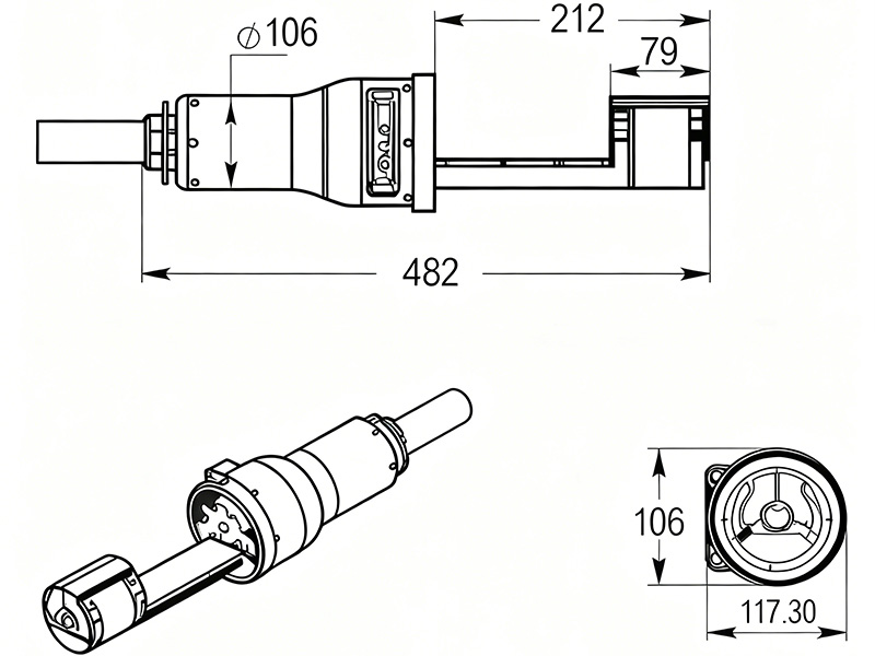 换热器U形管焊机(图1) 换热器U形管焊机MWH-21A