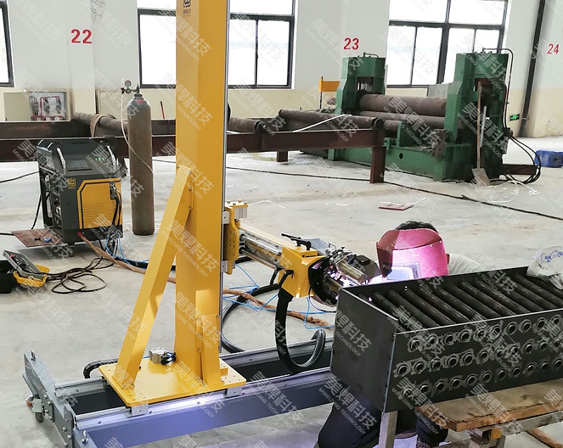 全位置管板焊接设备应用于山东换热器行业项目(图3) 全位置管板焊接设备应用于山东换热器行业项目(图3)