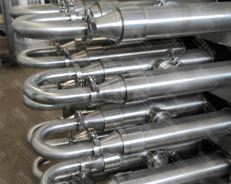 封闭式管管焊接设备应用于苏州食品行业设备项目(图4)