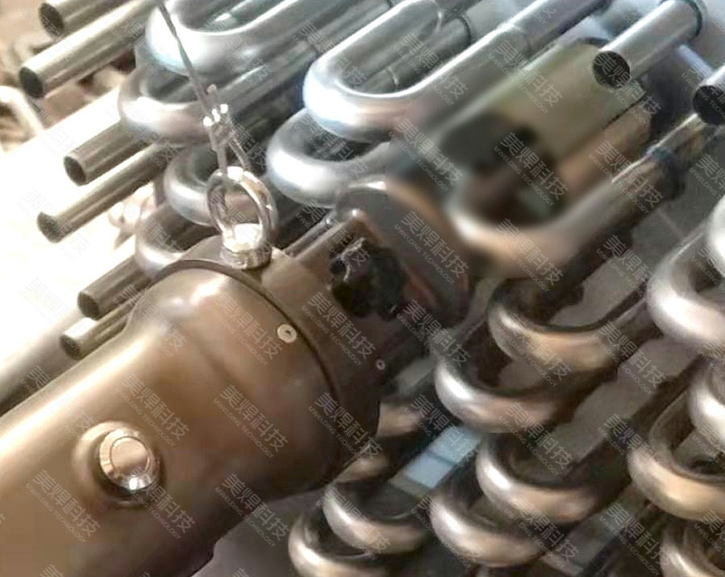 换热器U形管焊接设备应用于广东佛山制冷行业项目(图1)