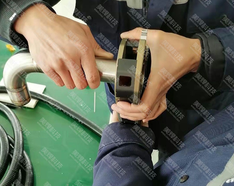 封闭式管管焊机 管路自动焊接设备 应用于河南生物发酵行业项目