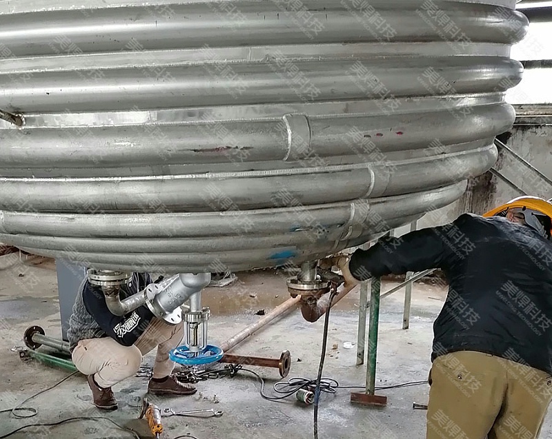 封闭式管路自动焊接设备 管管焊机应用于广东佛山压力容器行业项目(图3)