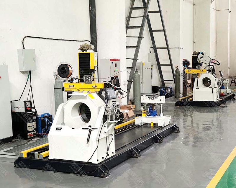 自动环缝焊机焊接设备应用于陕西省石油化工行业项目