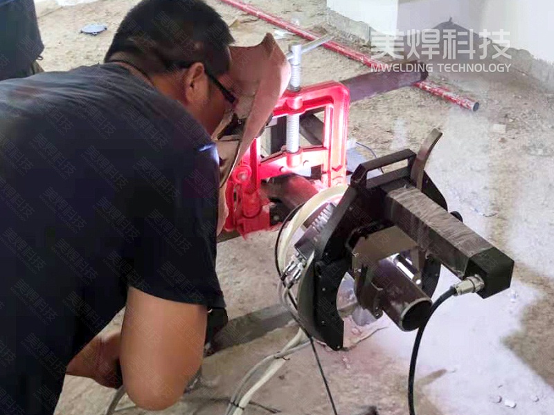 美焊MWG系列开放式管道自动焊机应用于广东省管道行业项目(图3)