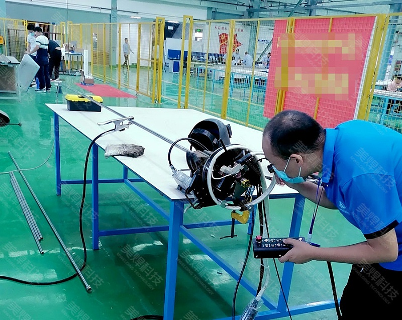 开放式管管焊机 管件自动焊机 应用于河南管件加工行业项目