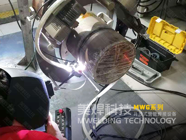 夹钳式管道自动焊接和设备_低门槛可探伤，石油化工管道焊接(图5)