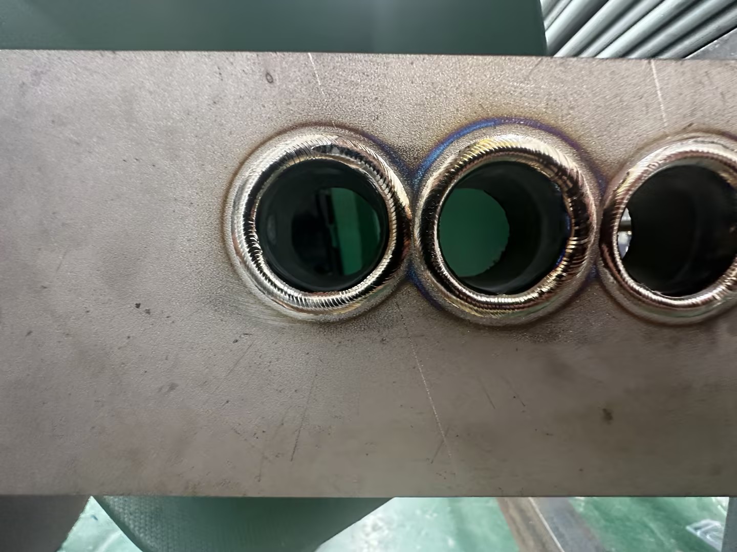 管板焊机焊缝展示